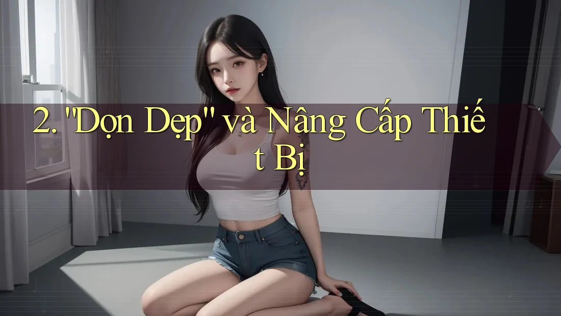 2. “Dọn Dẹp” và Nâng Cấp Thiết Bị