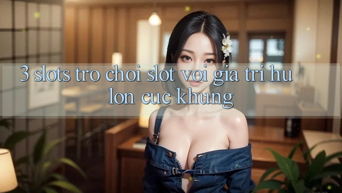 3. Slots Trò chơi (Slot) Với Giá Trị Hũ lớn Cực Khủng