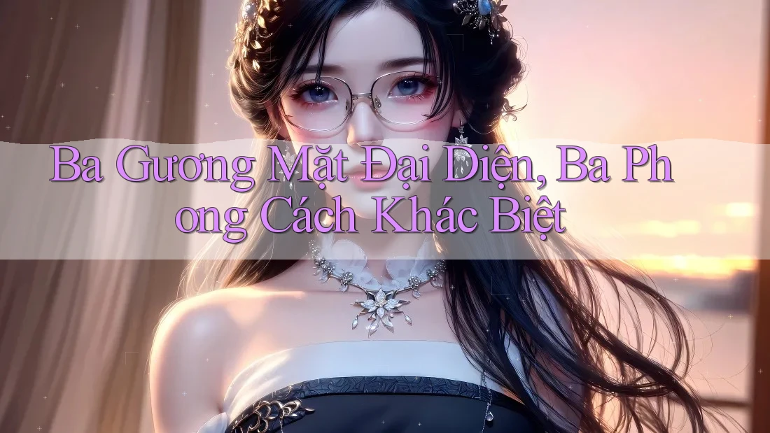 Ba Gương Mặt Đại Diện, Ba Phong Cách Khác Biệt