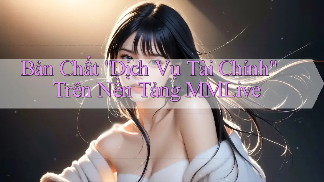 Bản Chất “Dịch Vụ Tài Chính” Trên Nền Tảng MMLive