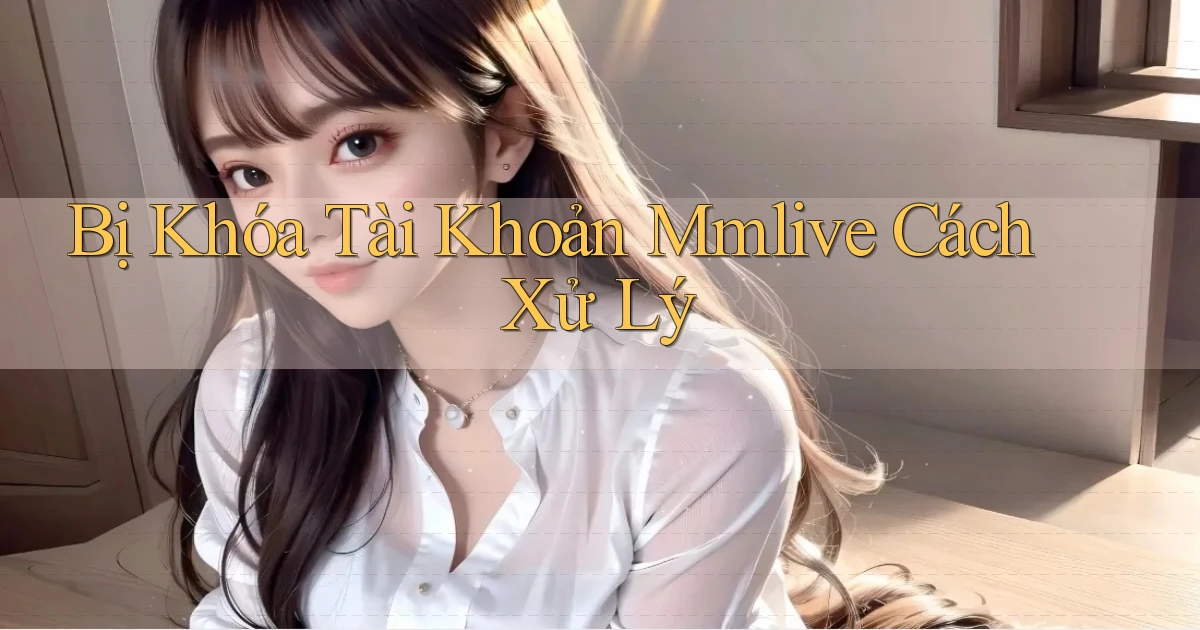 bị khóa tài khoản mmlive cách xử lý