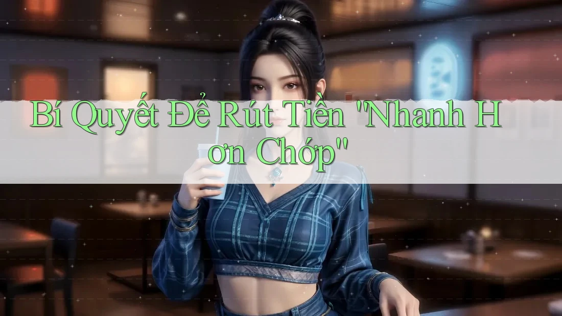 Bí Quyết Để Rút Tiền “Nhanh Hơn Chớp”