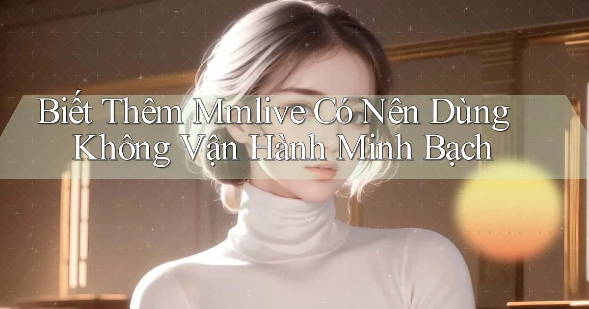 biết thêm mmlive có nên dùng không vận hành minh bạch