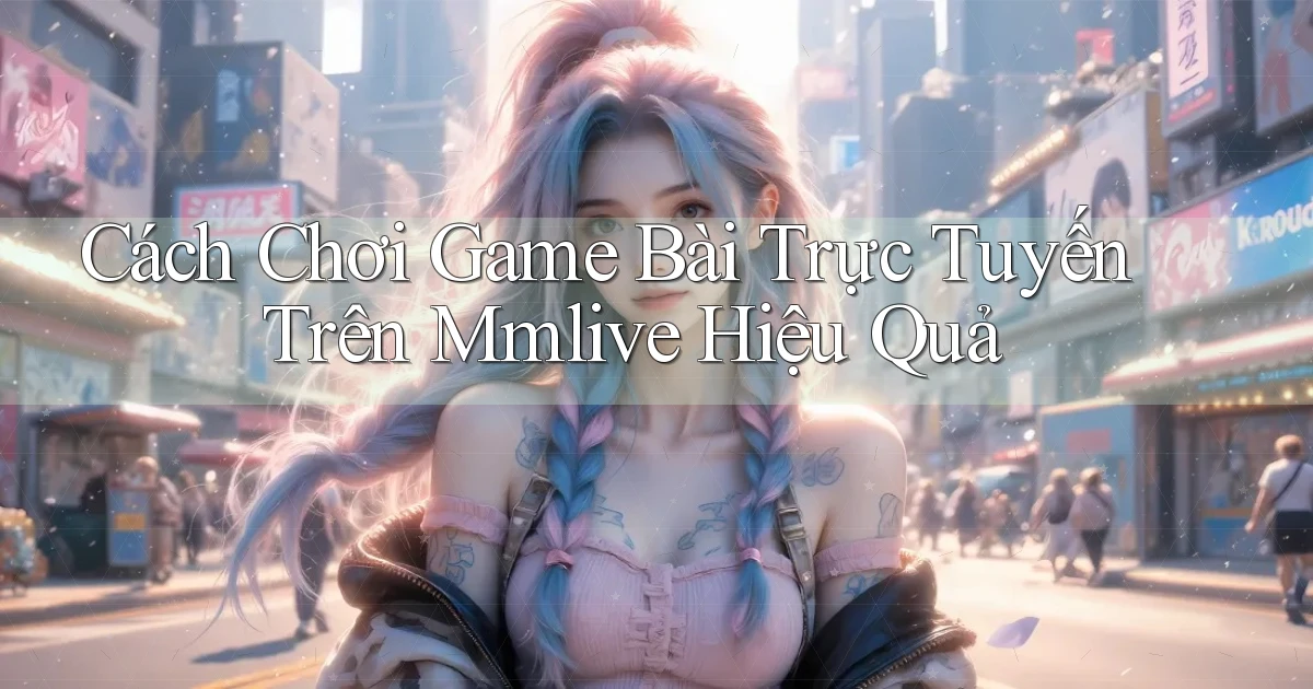 cách chơi game bài trực tuyến trên mmlive hiệu quả