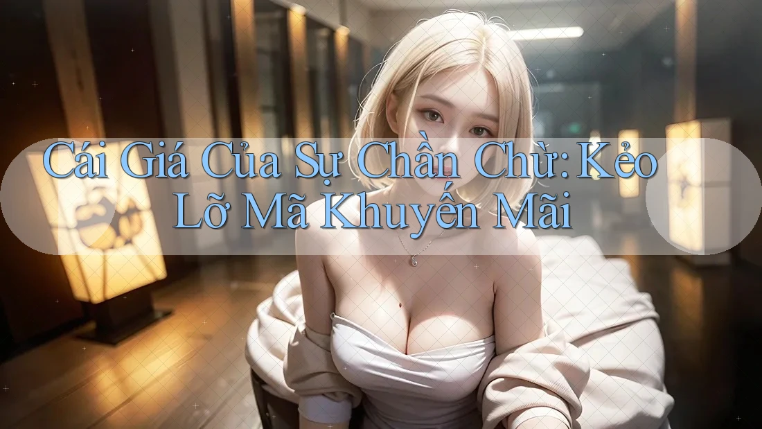 Cái Giá Của Sự Chần Chừ: Kẻo Lỡ Mã Khuyến Mãi