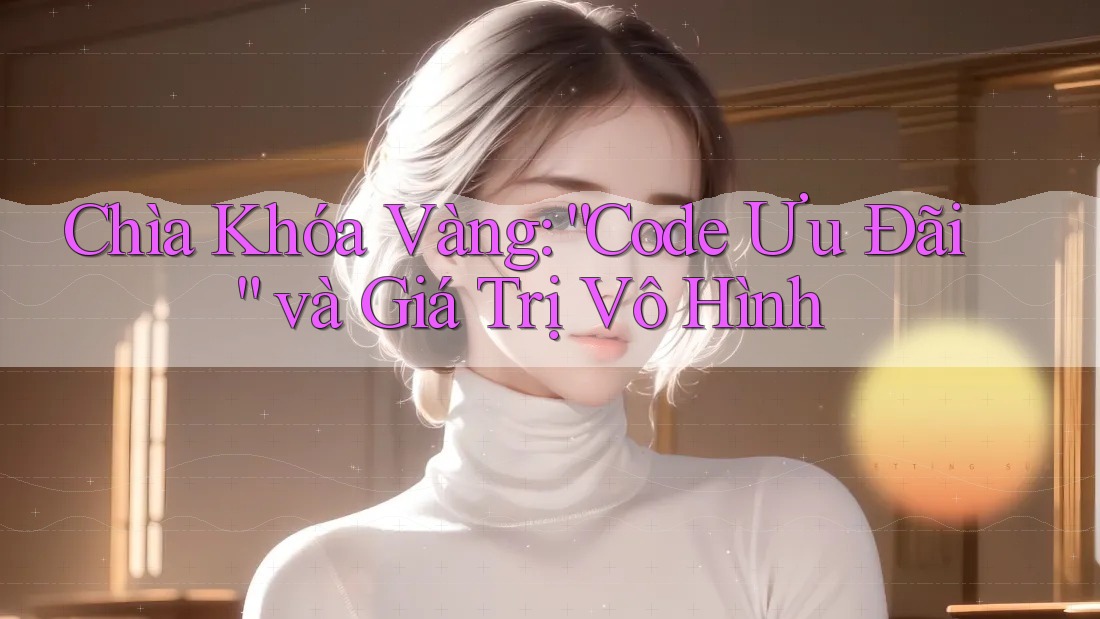 Chìa Khóa Vàng: “Code Ưu Đãi” và Giá Trị Vô Hình