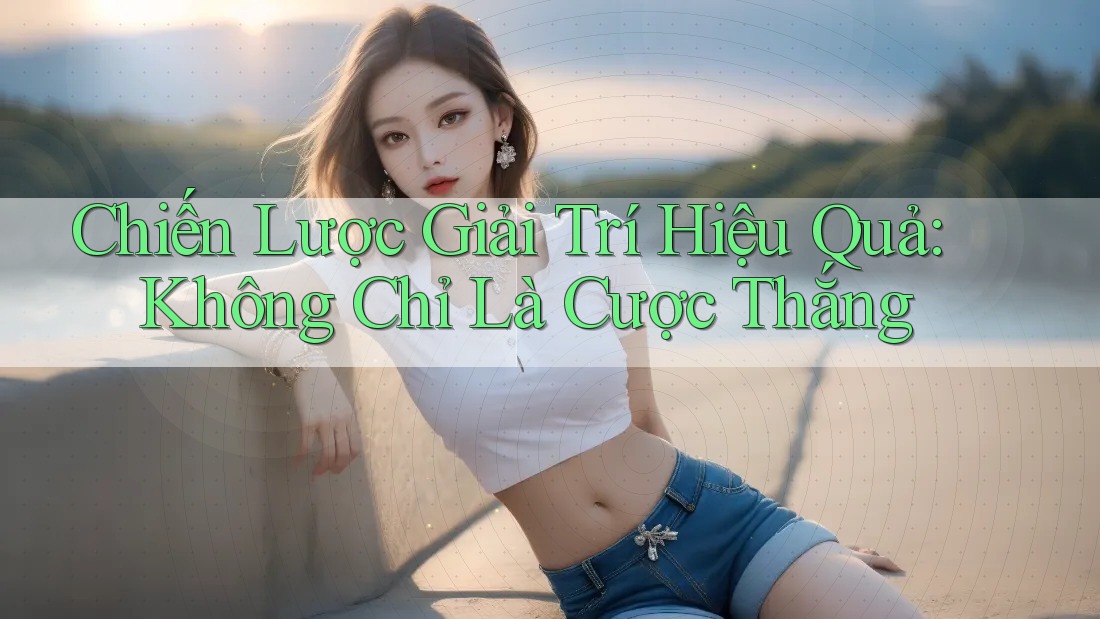 Chiến Lược Giải Trí Hiệu Quả: Không Chỉ Là Cược Thắng