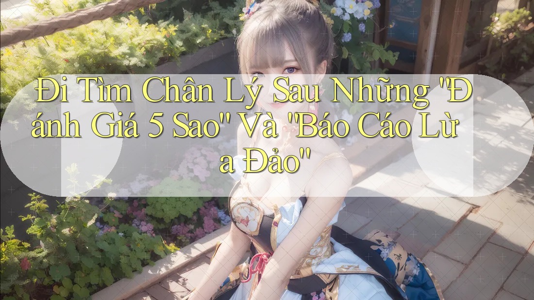 Đi Tìm Chân Lý Sau Những “Đánh Giá 5 Sao” Và “Báo Cáo Lừa Đảo”