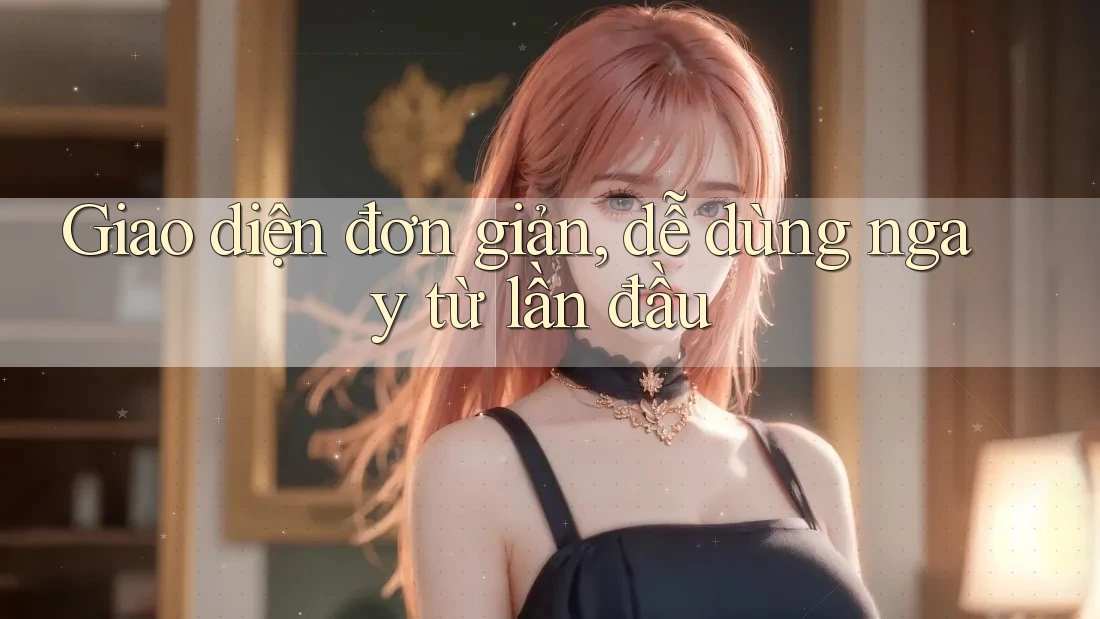 Giao diện đơn giản, dễ dùng ngay từ lần đầu