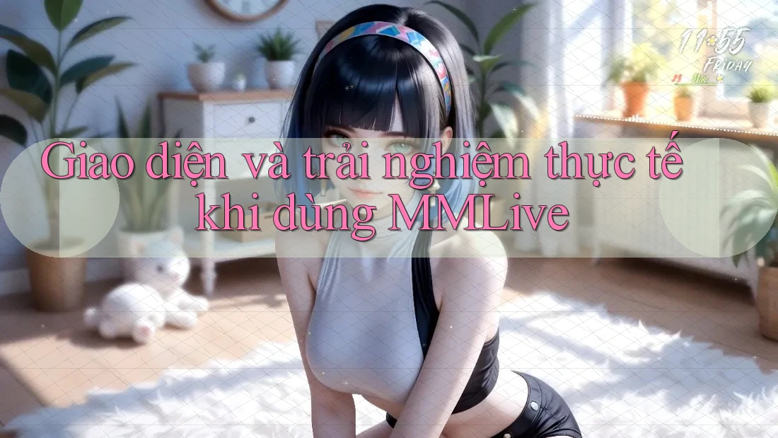 Giao diện và trải nghiệm thực tế khi dùng MMLive