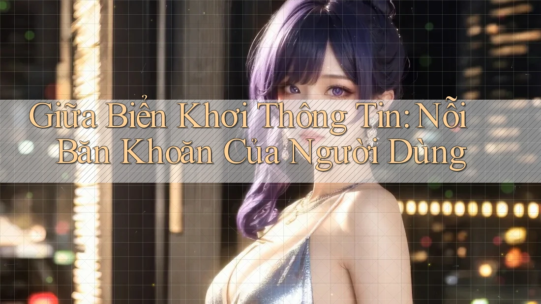 Giữa Biển Khơi Thông Tin: Nỗi Băn Khoăn Của Người Dùng