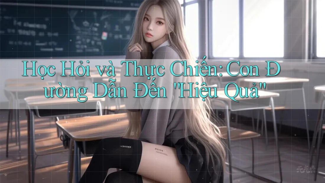 Học Hỏi và Thực Chiến: Con Đường Dẫn Đến “Hiệu Quả”