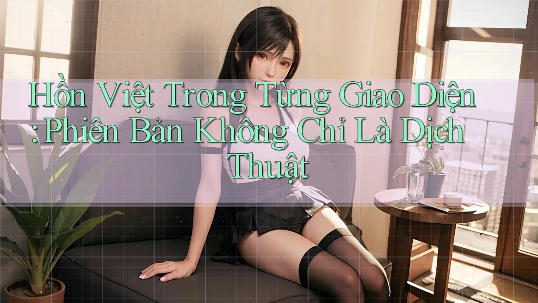 Hồn Việt Trong Từng Giao Diện: Phiên Bản Không Chỉ Là Dịch Thuật