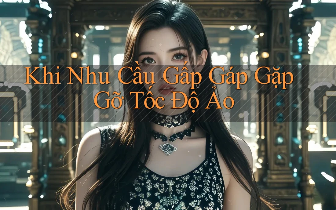 Khi Nhu Cầu Gấp Gáp Gặp Gỡ Tốc Độ Ảo