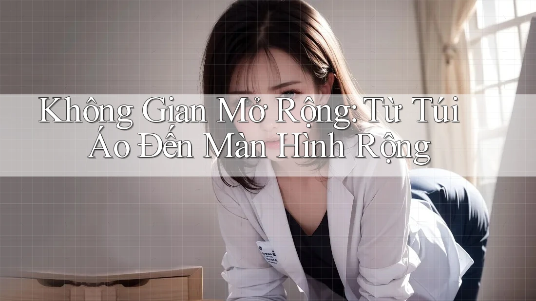 Không Gian Mở Rộng: Từ Túi Áo Đến Màn Hình Rộng