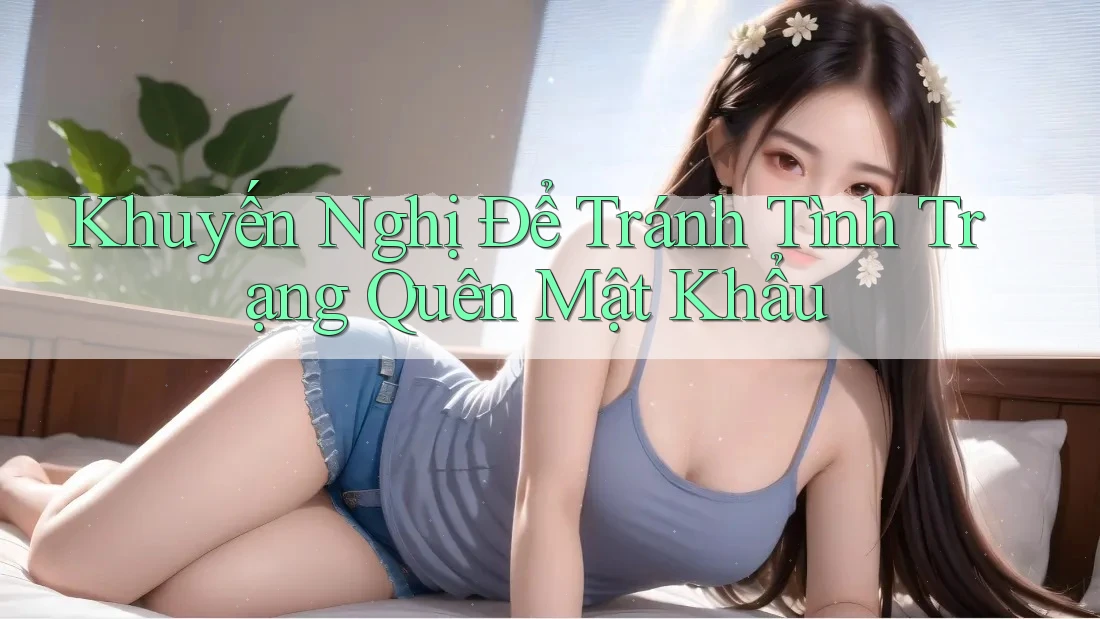 Khuyến Nghị Để Tránh Tình Trạng Quên Mật Khẩu