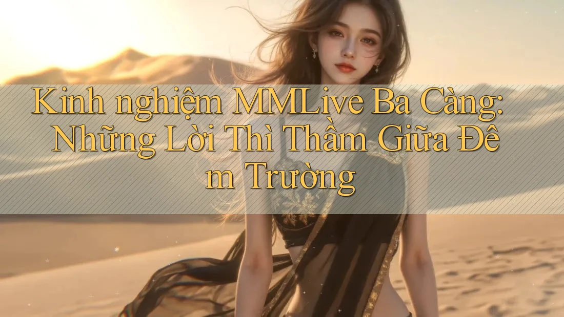 Kinh nghiệm MMLive Ba Càng: Những Lời Thì Thầm Giữa Đêm Trường