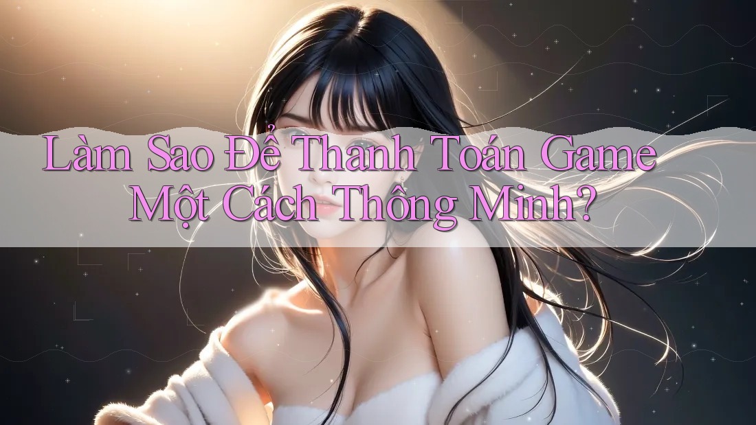 Làm Sao Để Thanh Toán Game Một Cách Thông Minh?