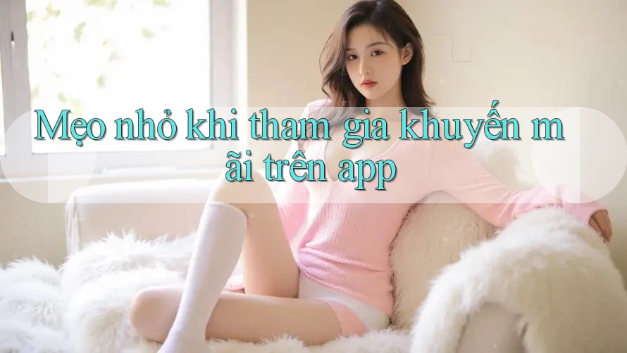 Mẹo nhỏ khi tham gia khuyến mãi trên app