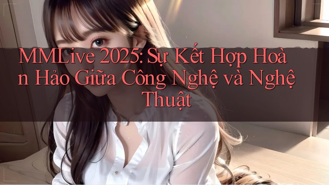MMLive 2025: Sự Kết Hợp Hoàn Hảo Giữa Công Nghệ và Nghệ Thuật