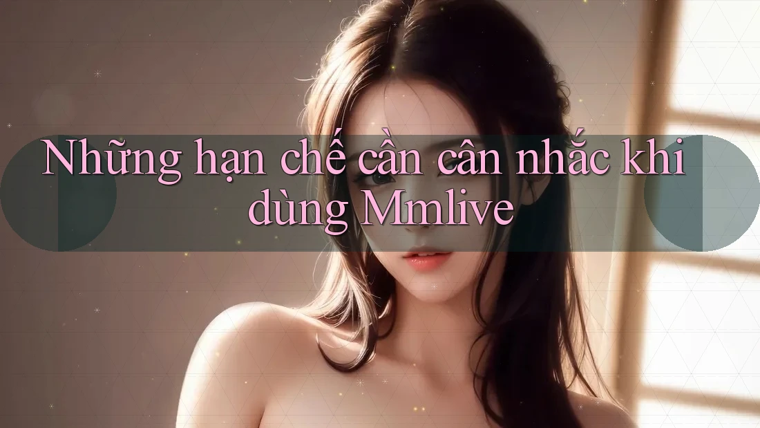 Những hạn chế cần cân nhắc khi dùng Mmlive