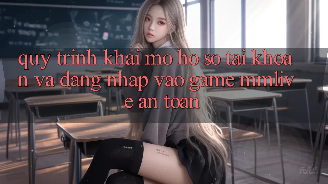 Quy Trình Khai mở hồ sơ Tài Khoản Và Đăng Nhập Vào Game MMLive An Toàn
