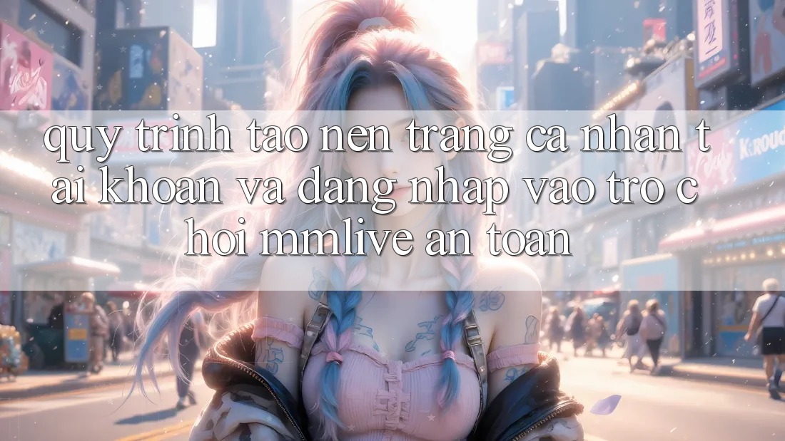 Quy Trình Tạo nên trang cá nhân Tài Khoản Và Đăng Nhập Vào Trò chơi MMLive An Toàn