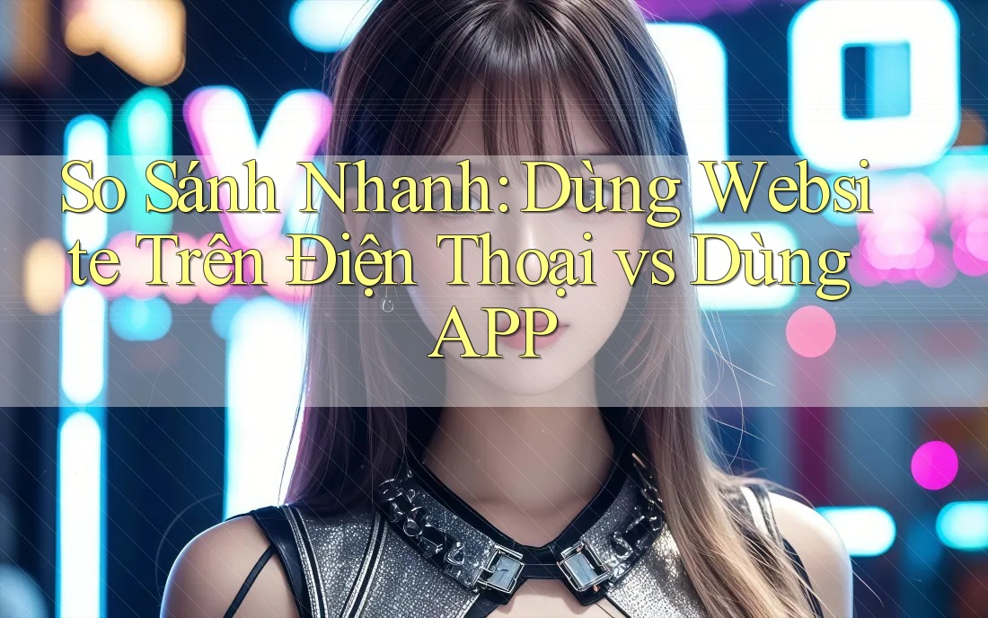 So Sánh Nhanh: Dùng Website Trên Điện Thoại vs Dùng APP