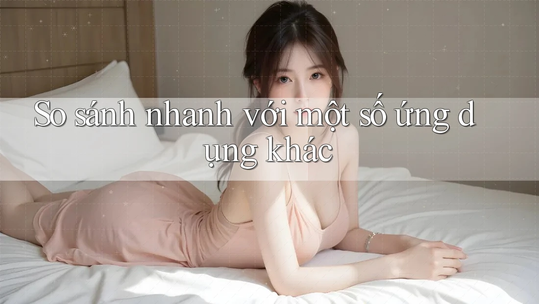 So sánh nhanh với một số ứng dụng khác