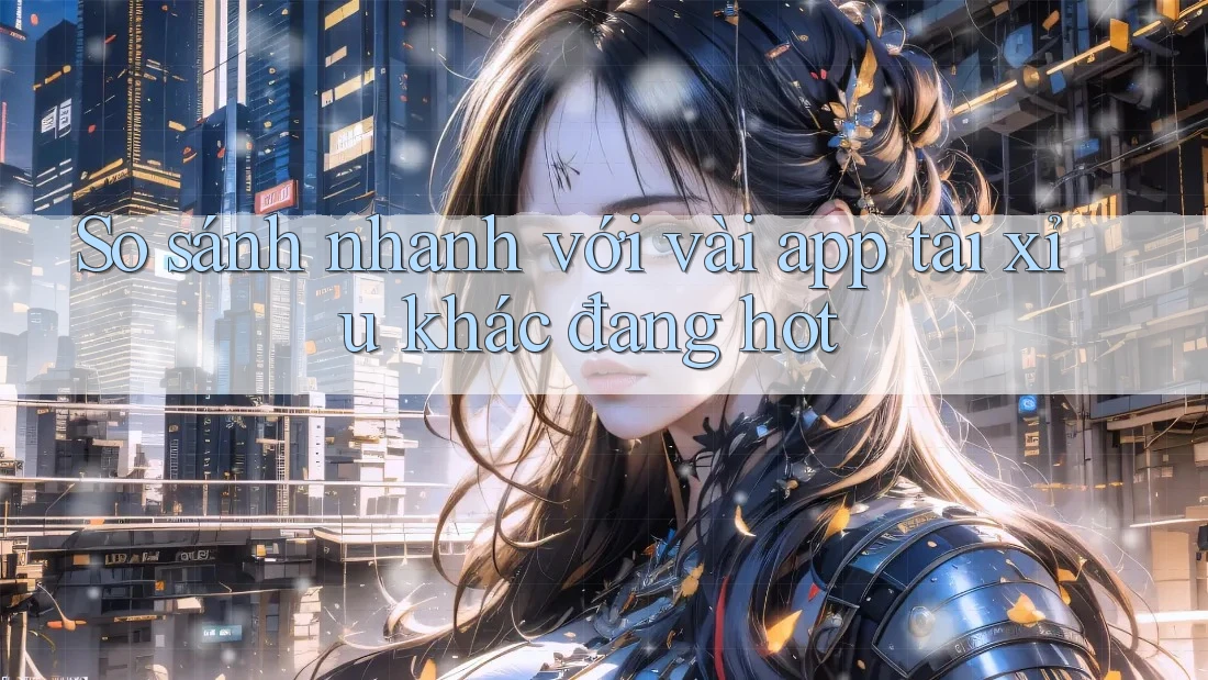 So sánh nhanh với vài app tài xỉu khác đang hot