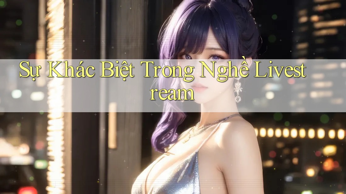 Sự Khác Biệt Trong Nghề Livestream