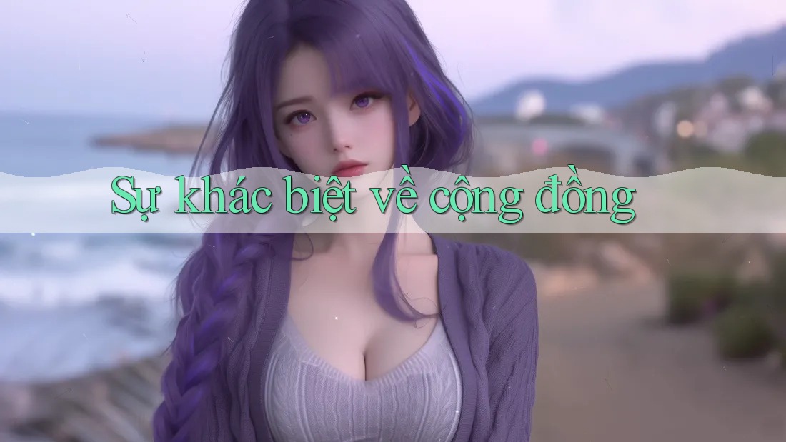 Sự khác biệt về cộng đồng