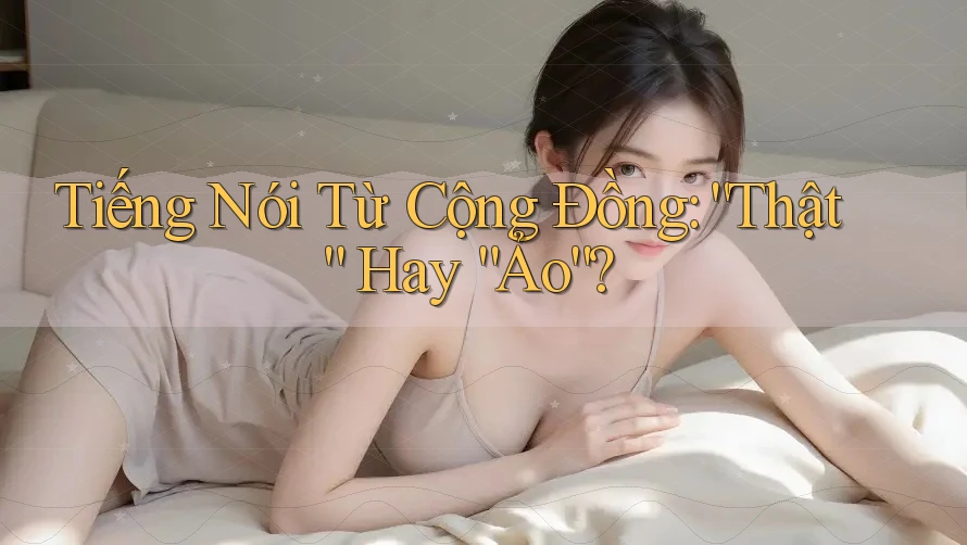 Tiếng Nói Từ Cộng Đồng: “Thật” Hay “Ảo”?
