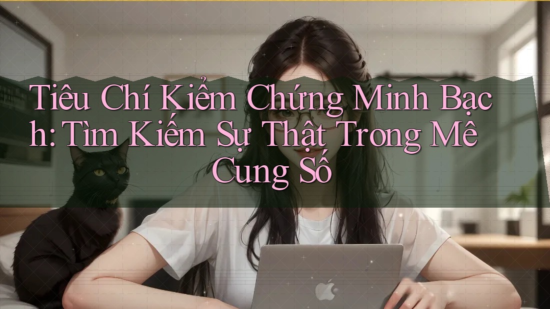 Tiêu Chí Kiểm Chứng Minh Bạch: Tìm Kiếm Sự Thật Trong Mê Cung Số